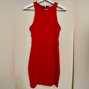 Red Midi Dress